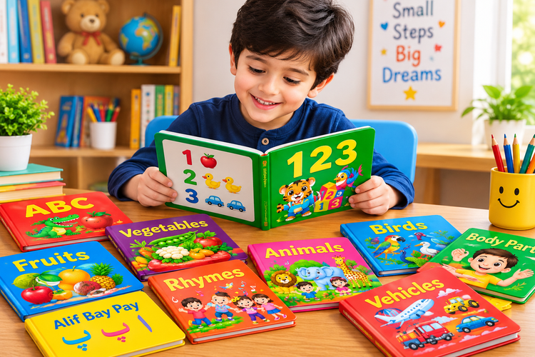 10 Preschool Books for Kids - Card Books