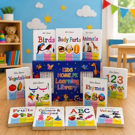 12 in 1 Little Learning Library Books for Montessori First Preschool Baby Early Learning Books for Kids