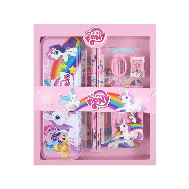 12 Pcs Cute Cartoon Stationery Set