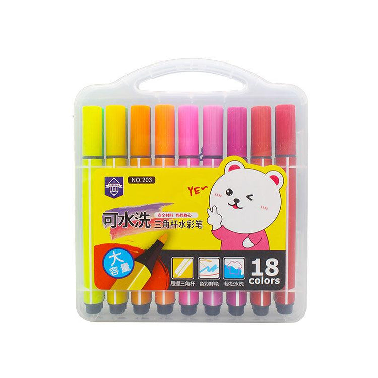 Washable Triangle Stick Watercolor Marker